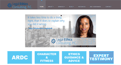 Desktop Screenshot of legalethicsconsulting.com